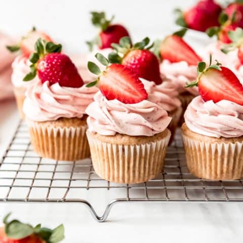 Strawberry Cupcakes