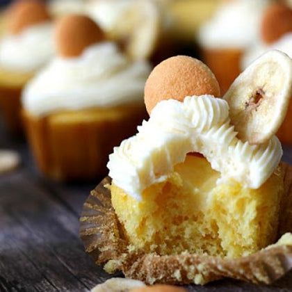 Banana Pudding Cupcakes